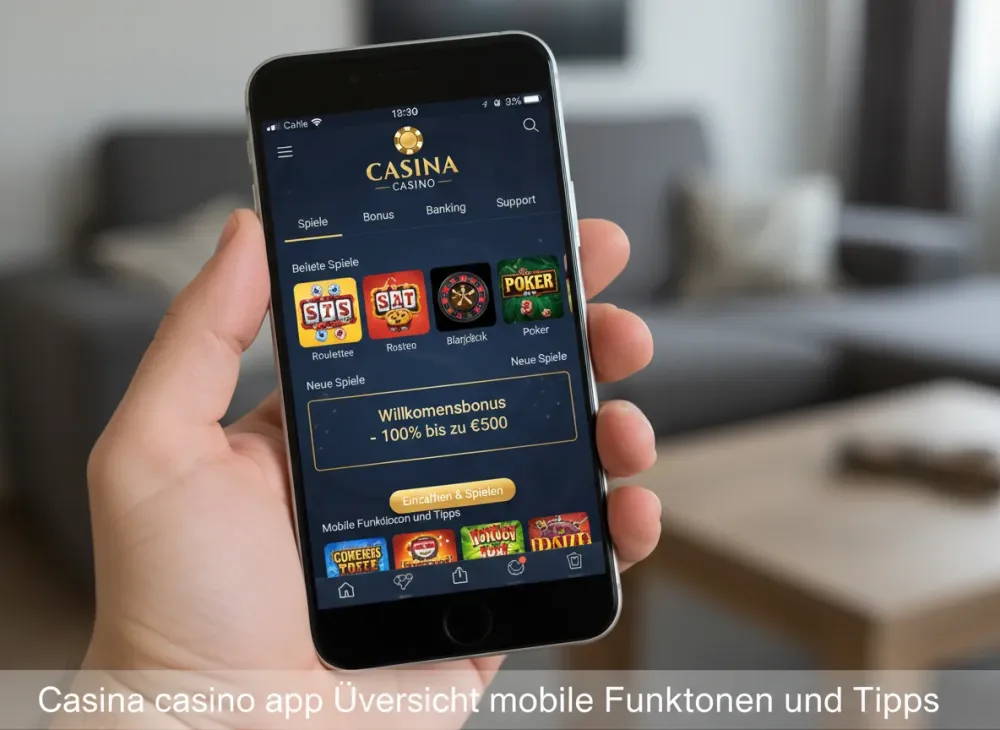 Casina casino app Übersicht mobile Funktionen und Tipps